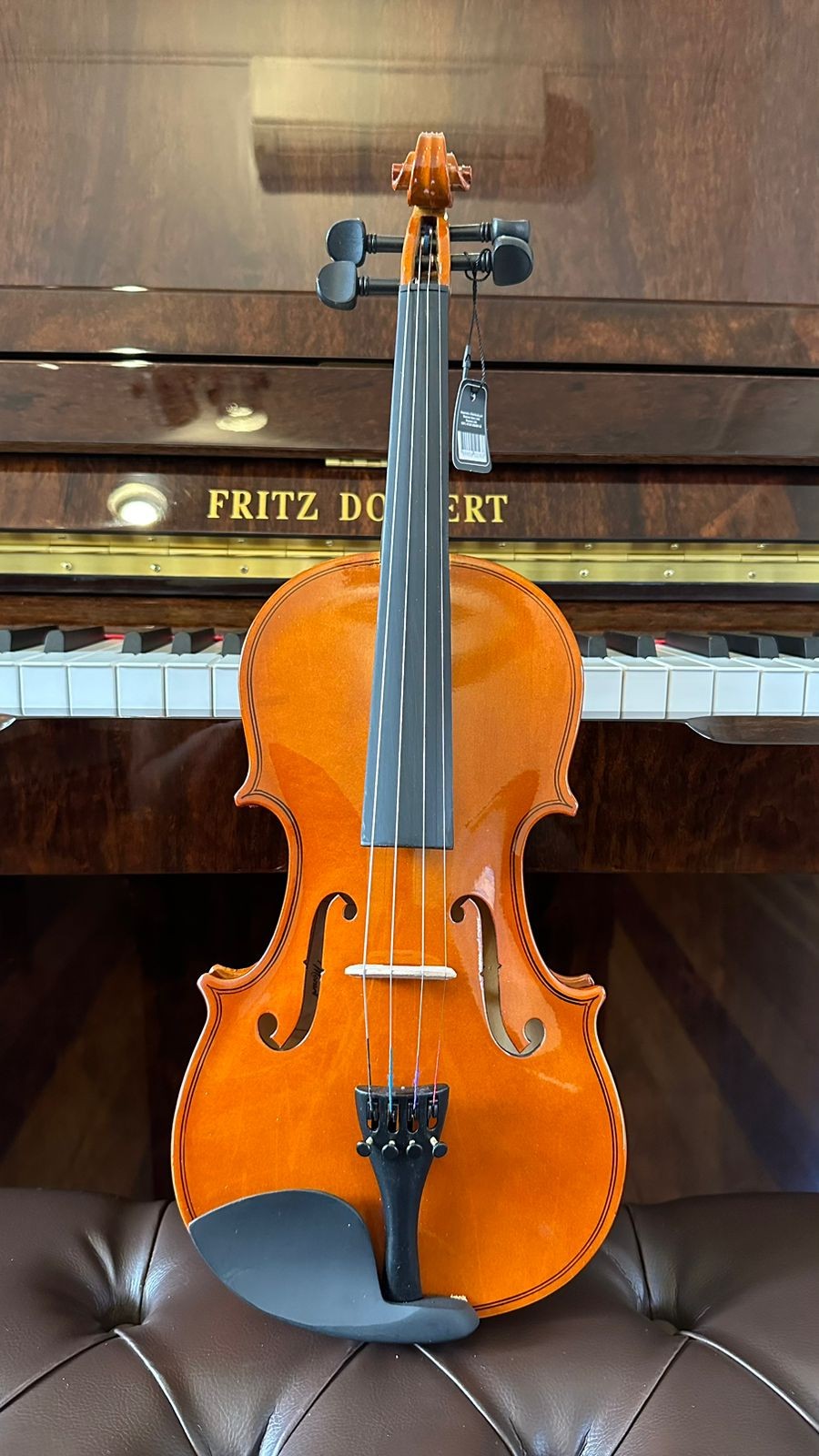 Violino 3/4 Vivace Mozart Mo-34 Com Case