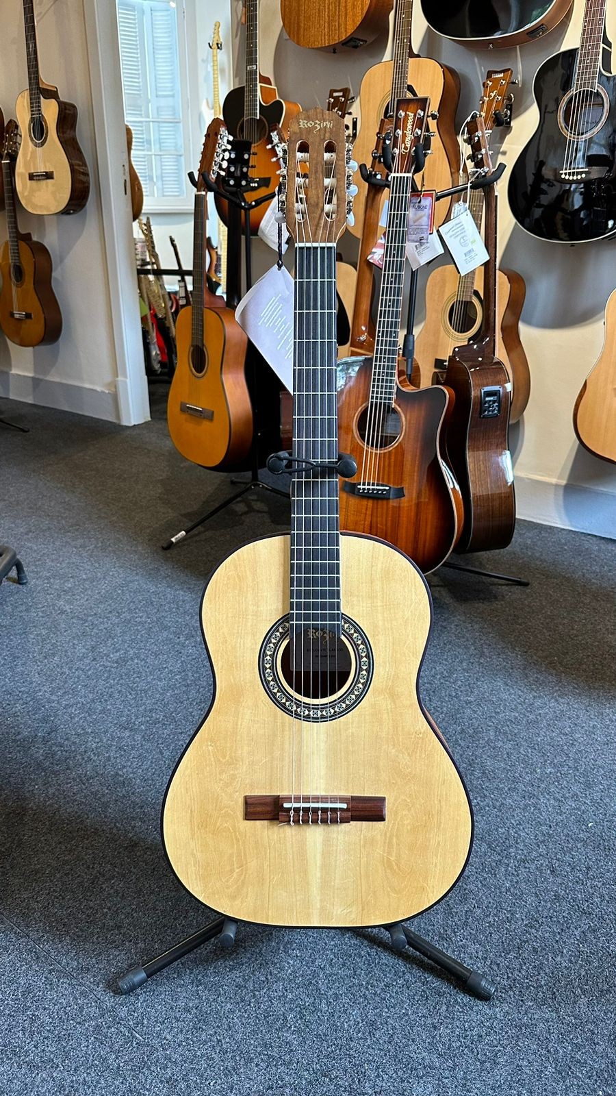 Violão Rozini Estudante rx 201 Nylon Acústico Natural 