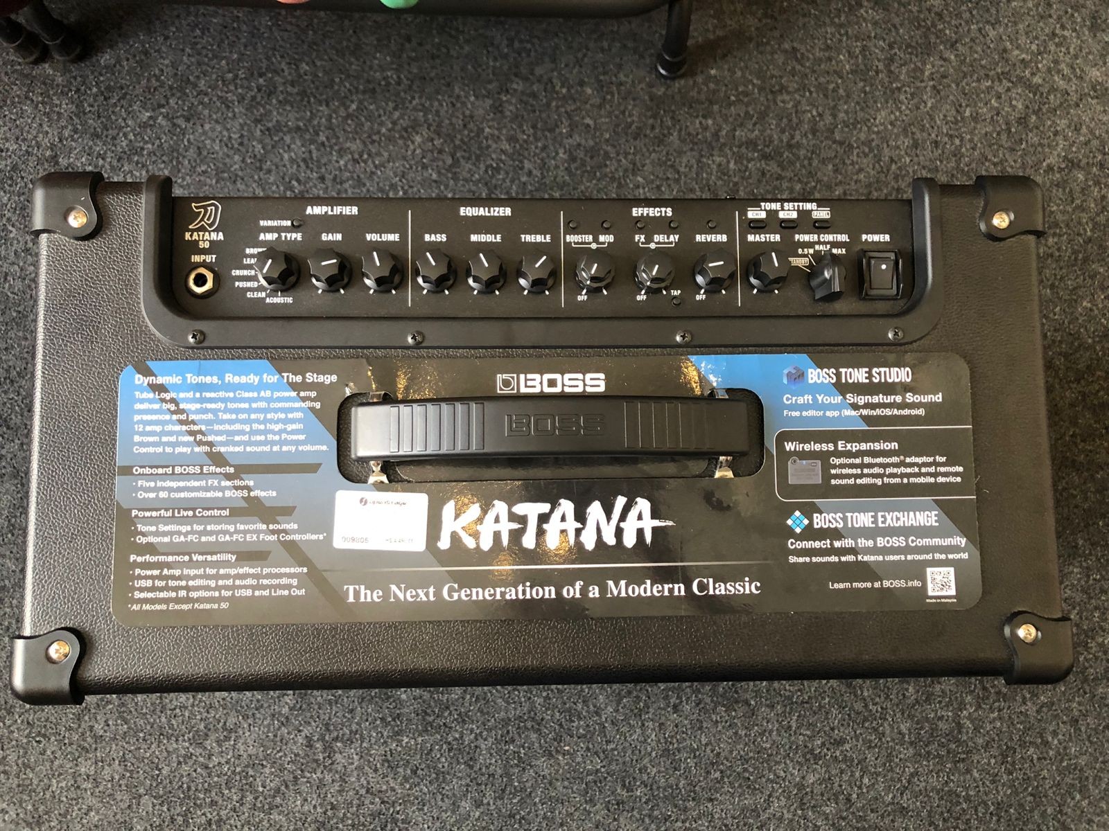Amplificador Combo Para Guitarra Boss Katana 50 Mkii - 50w