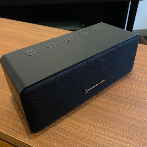 Caixa de Som Bluetooth Portátil Audio-technica At-sp65xbt Com Bateria Recarregável 