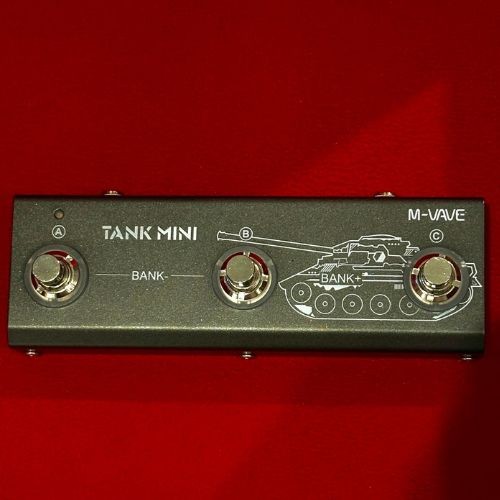Pedaleira M-vave Tank Mini Guitarra 21 Presets Bluetooth Interface Usb e Simulador de Amp 