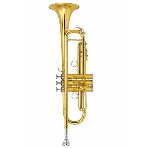 Trompete Vivace Vtr110 bb si Bemol Laqueado Para Iniciantes e Estudantes 