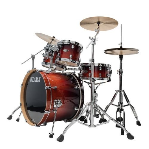 Bateria Tama Starclassic Performer Dark Cherry Fade 22",10",12",16" (shell Pack) Maple Birch 