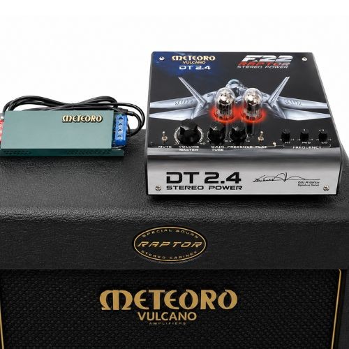 Cabeçote/power Amp Guitarra Meteoro F22 Raptor + Caixa Raptor 212 2x12" - 240w Rms Estéreo 