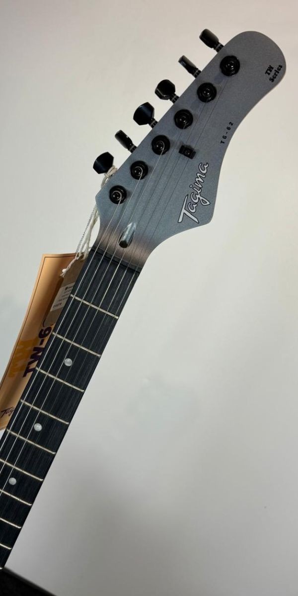 Guitarra Tagima Tw-62 hh 2 Humbuckers Metallic Deep Silver Escala Escura 