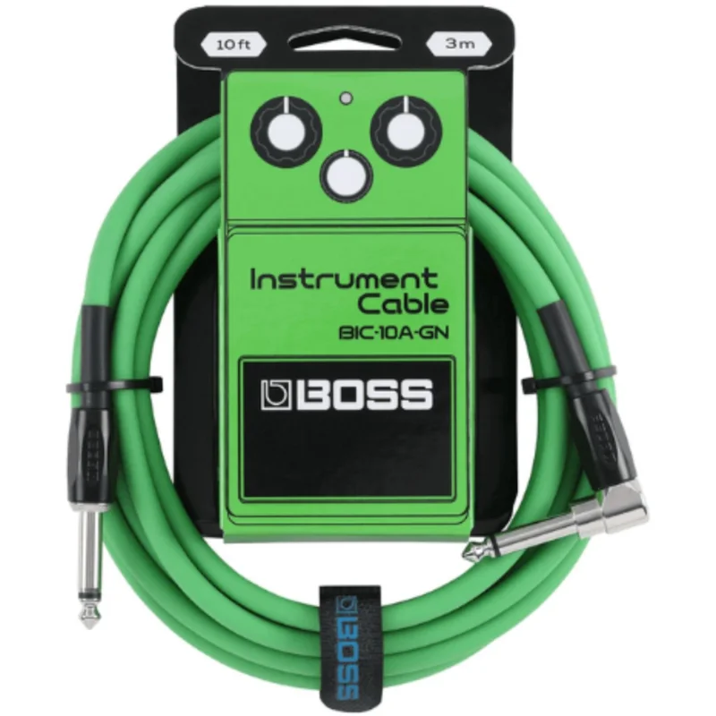 Cabo Instrumento Boss Bic-10a-gn Green 