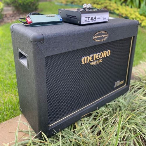 Cabeçote/power Amp Guitarra Meteoro F22 Raptor + Caixa Raptor 212 2x12" - 240w Rms Estéreo 