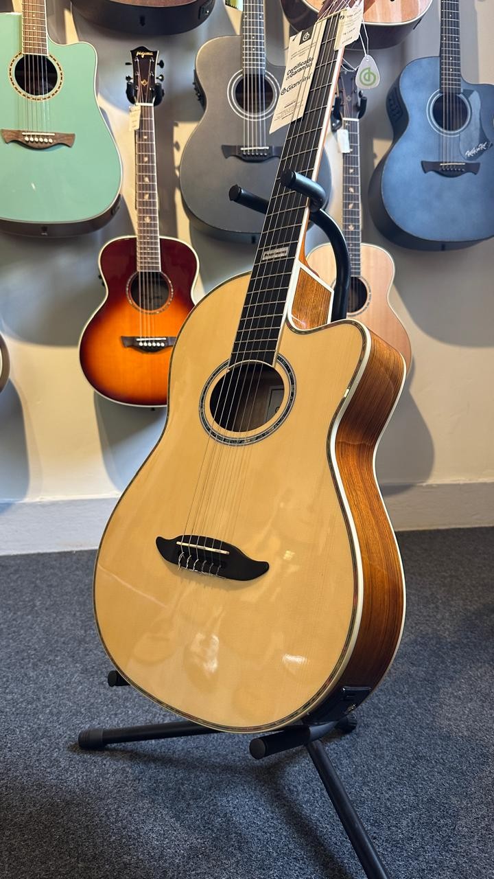 Violão Giannini Gnf-3 Ceq Natural Gloss (ng)