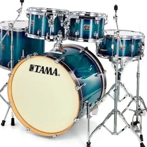 Bateria Tama Superstar Classic Cl52krs-bab Completa Com Cascos de Maple 