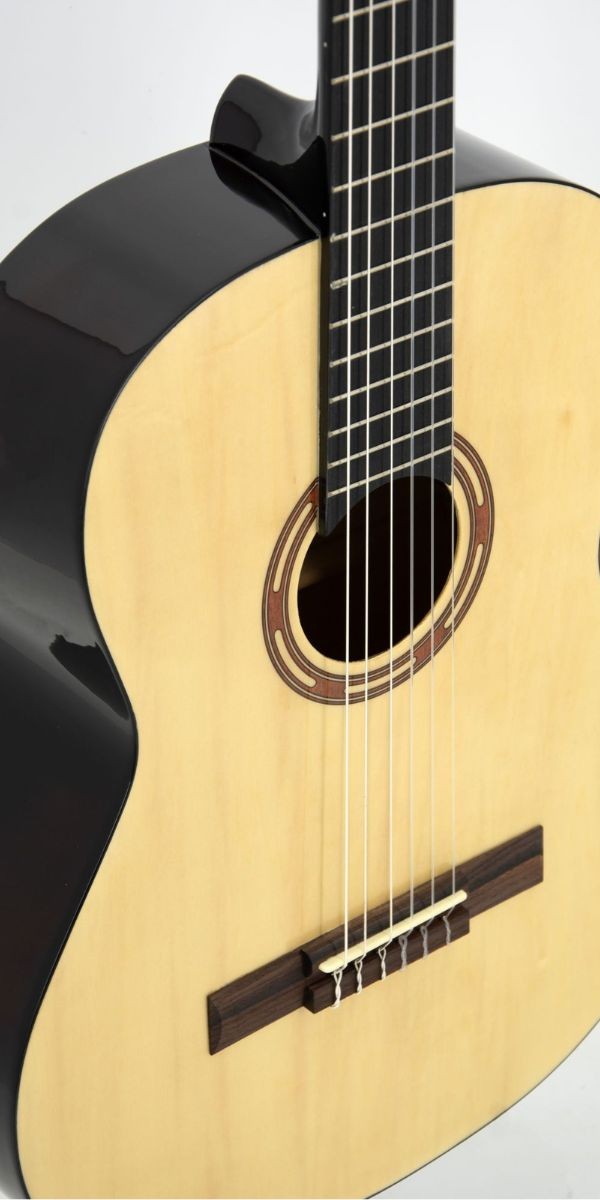 Violão Concert Cn360 n Natural Acústico Clássico Nylon 36” Com Tensor 