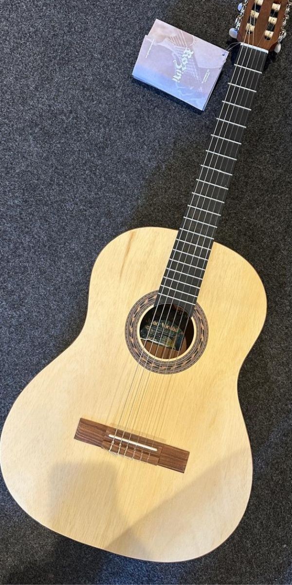 Violão Rozini Acústico Nylon João Violão Rx209.ac.f.cd Natural Fosco Marupá Maciço 