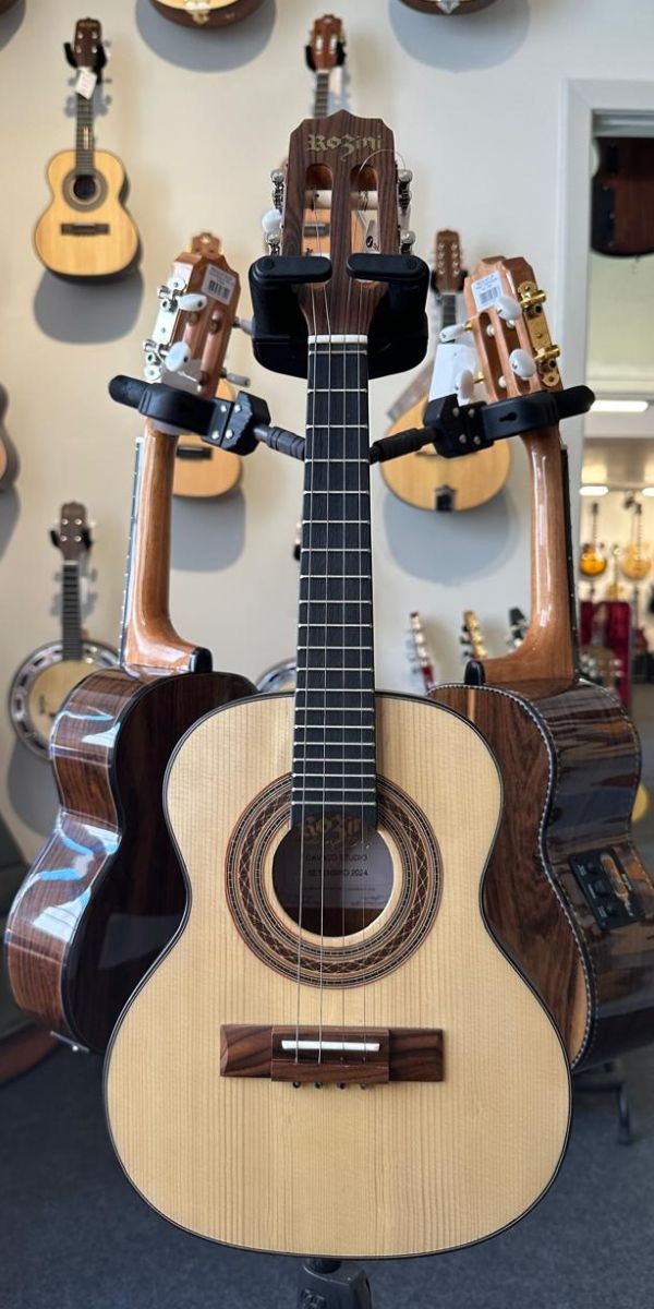 Cavaquinho Elétrico Rozini Studio Rc12 Passivo Natural Fosco Caixa Baixa 