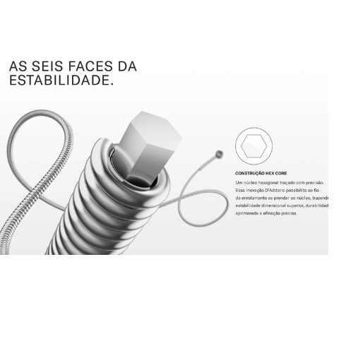 Encordoamento Para Baixo 4 Cordas 40-95 Escala Longa D'addario xl Nickel Exl22 