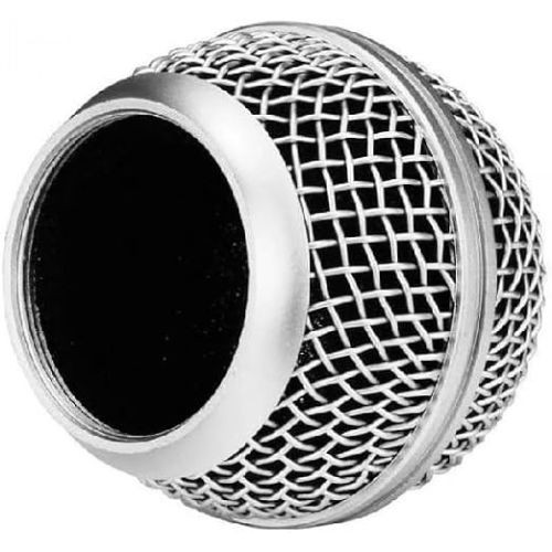 Globo Para Microfone Custom Sound Csgm-58 Cromado Com Espuma Interna 