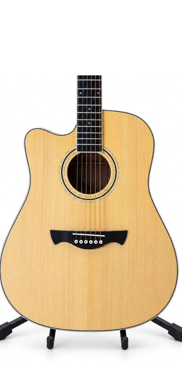Violão Tagima Andes lh Ntabs Canhoto Aço Eletroacústico Dreadnought Cutaway 