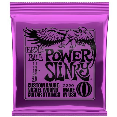 Encordoamento Guitarra Ernie Ball 011.048 Power Slinky  P02220 