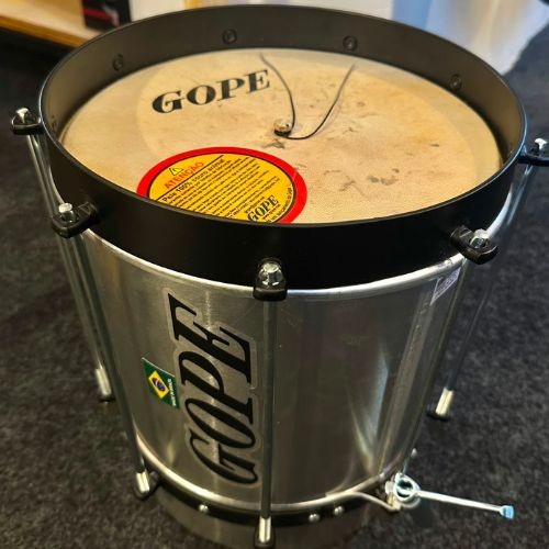 Cuíca Gope Alumínio Cônica 9” x 28cm 9 Afinações Aro Largo Bal2809cc 
