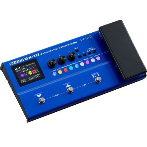 Pedaleira Baixo Boss Gx-1b Multi Efeitos Com Aird, Bluetooth, Usb-c e Pedal de Expressão 
