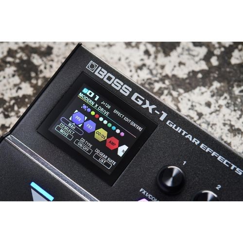 Pedaleira Guitarra Boss Gx-1 Multi Efeitos Com Aird, Bluetooth, Usb-c e Pedal de Expressão 