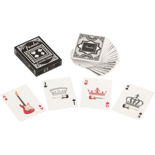 Baralho Fender Stratocaster Playing Cards Original Com 54 Cartas | Presente Para Guitarrista 