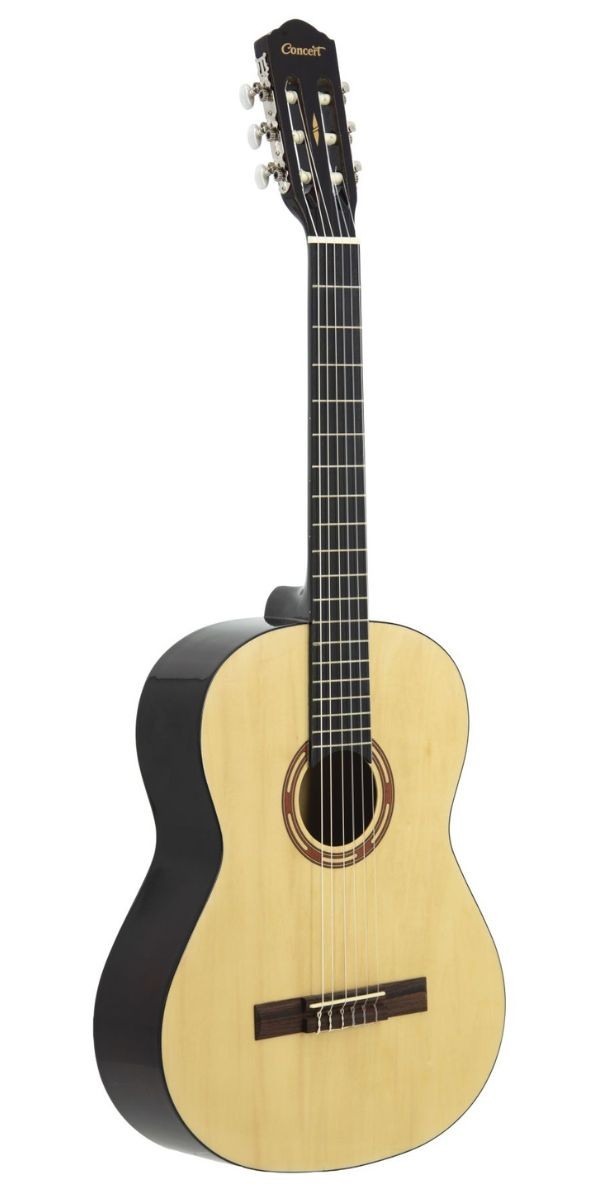 Violão Concert Cn360 n Natural Acústico Clássico Nylon 36” Com Tensor 