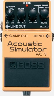 Pedal Boss Acoustic Simulator Ac-3 