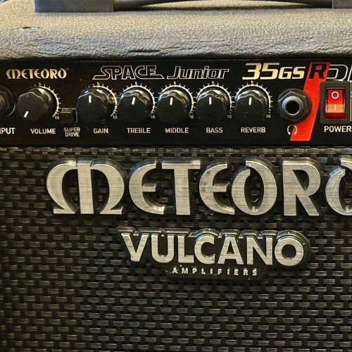 Combo Guitarra Meteoro Space Junior 35gsr 25w Rms Com Reverb, Drive e Saída Para Fone 