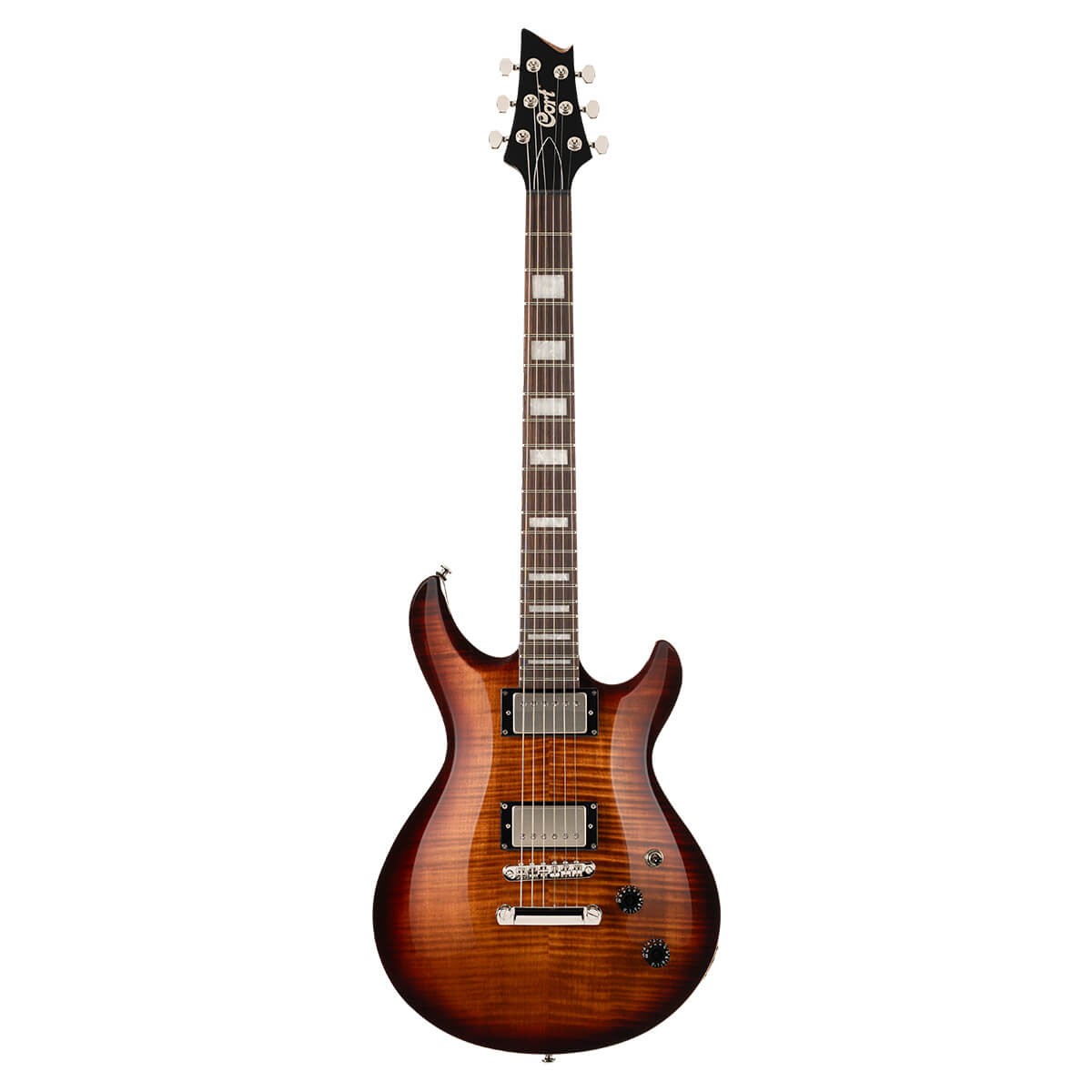 Guitarra Les Paul hh Cort M600 Tobacco Sunburst 