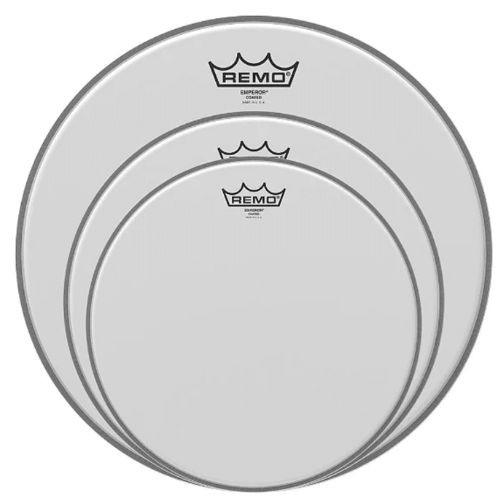 Kit de Peles Remo Emperor Coated Porosa 12" 13" 16" Pp-0952-be 
