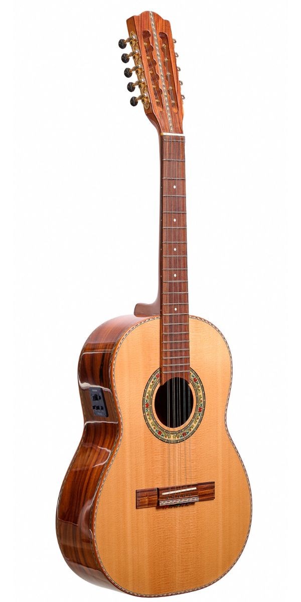 Viola Caipira Elétrica Rozini Virtuoso Clássica Rv230 Fishman Presys ii Natural 
