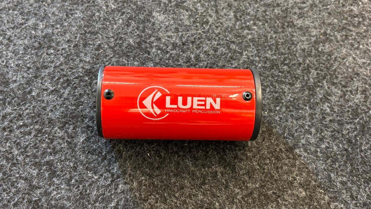 Ganzá Luen 10cm Vermelho 19017-vm 