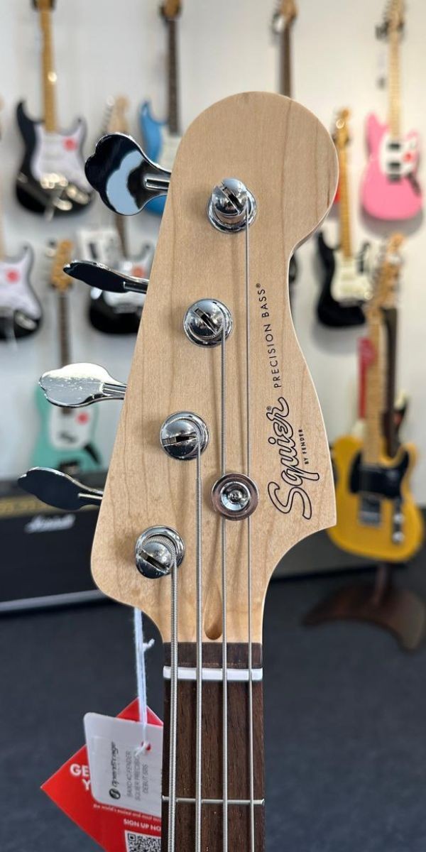 Baixo Fender Squier Debut Collection Precision Bass 4 Cordas Laurel 2-color Sunburst 