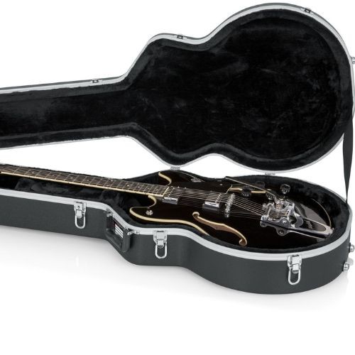 Case Gator Gc-335 Para Guitarra Semiacústica Rígido Abs Preto 