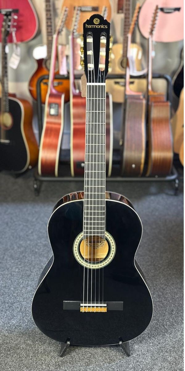 Violão Harmonics Gna-111 Nylon Acústico Preto 