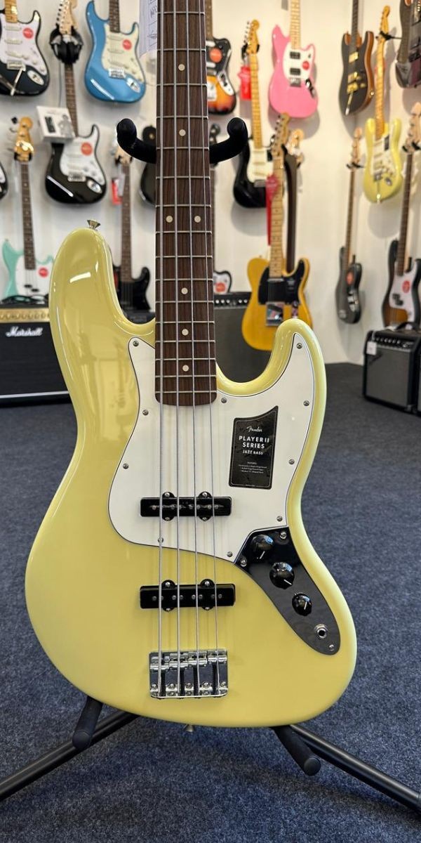 Baixo Fender Player ll Jazz Bass Hialeah Yellow 