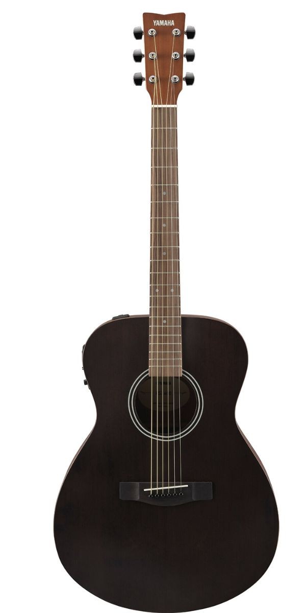 Violão Eletroacústico Yamaha Fsx400 Smb Smoky Black Aço Concert Com Afinador 