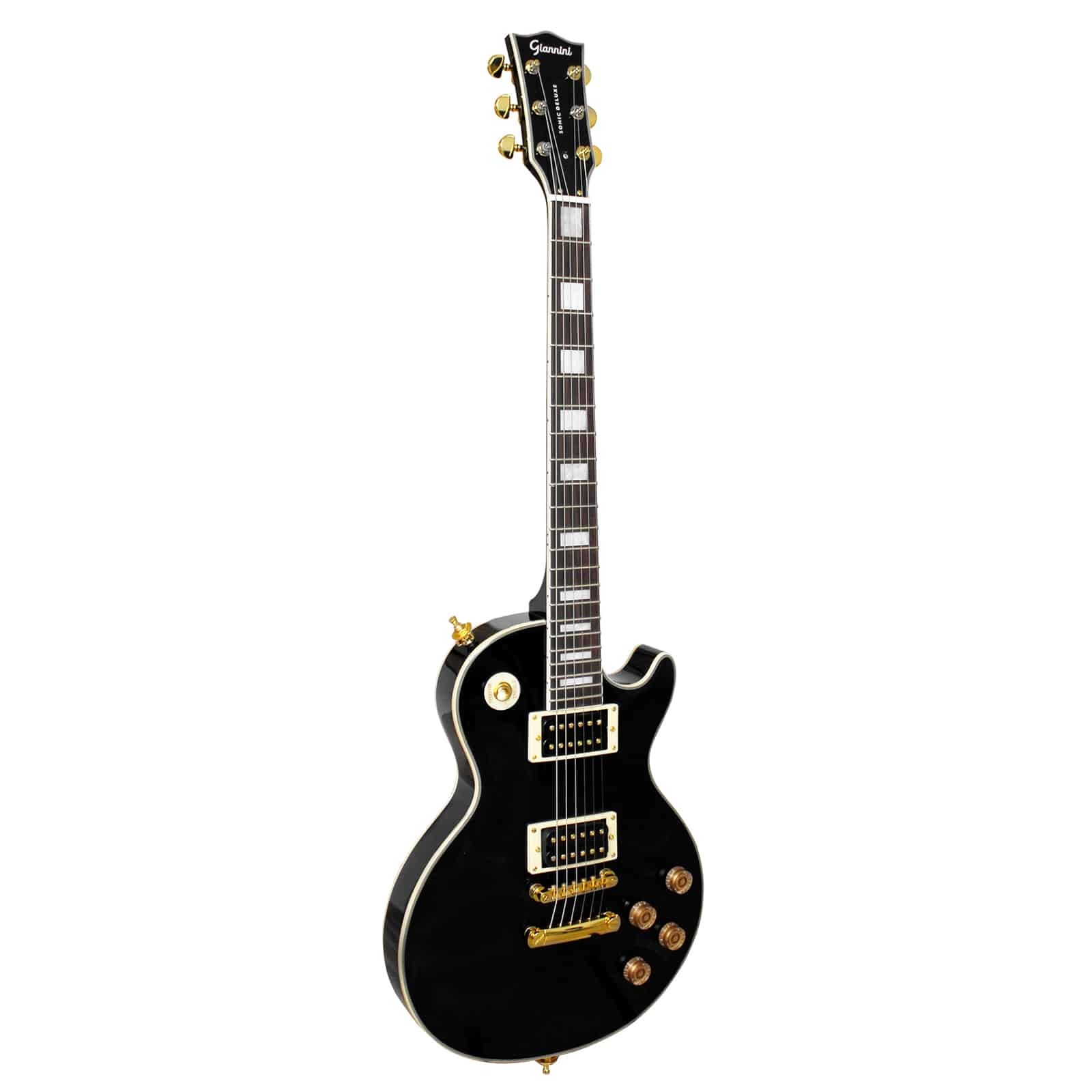 Guitarra Elétrica Giannini Sonic Deluxe Gae09 Dlx bk (black) 