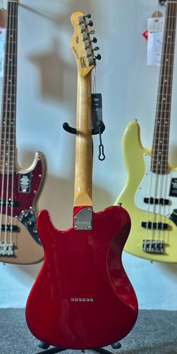 Guitarra Strinberg Horizon H200 Mrc Metallic Red Candy Com Trastes Inox 