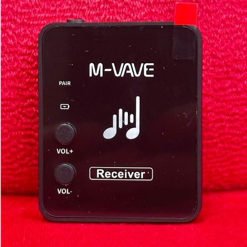 Receptor Avulso M-vave Wp10 Wpxt Monitor In-ear Sem Fio 2.4ghz Preto 