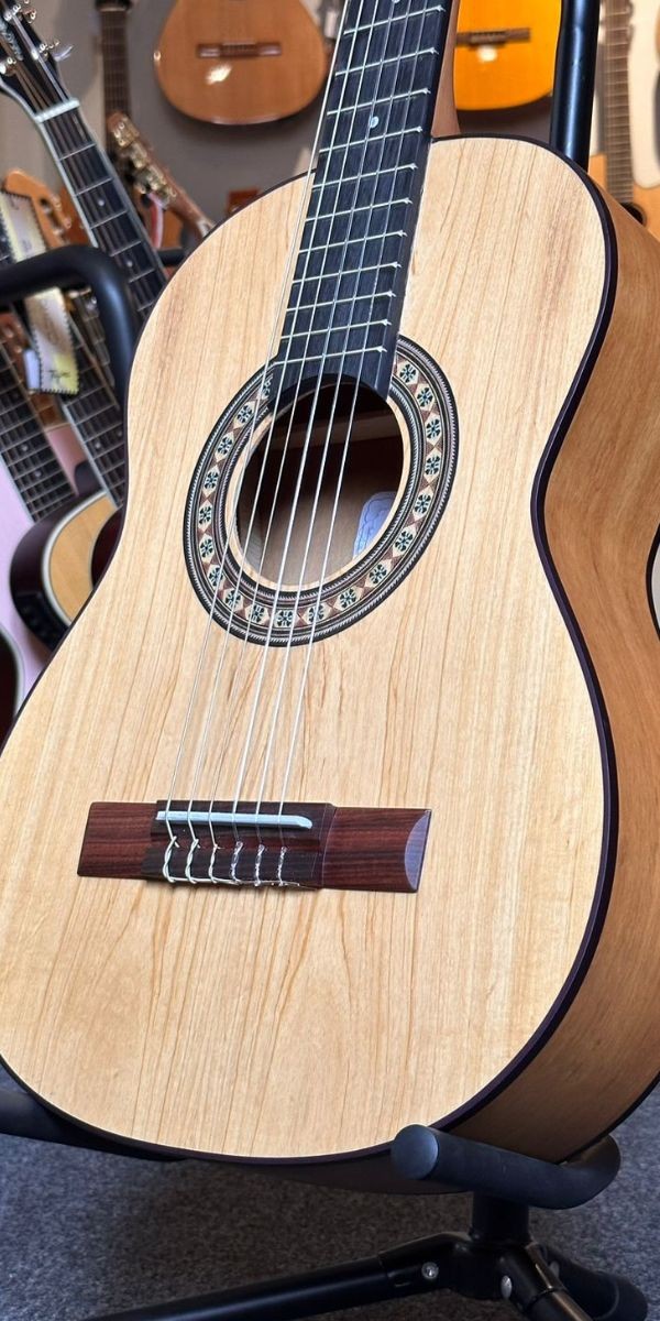Violão Rozini Estudante Baby Nylon Acustico Rx205 Acn Natural Satin 