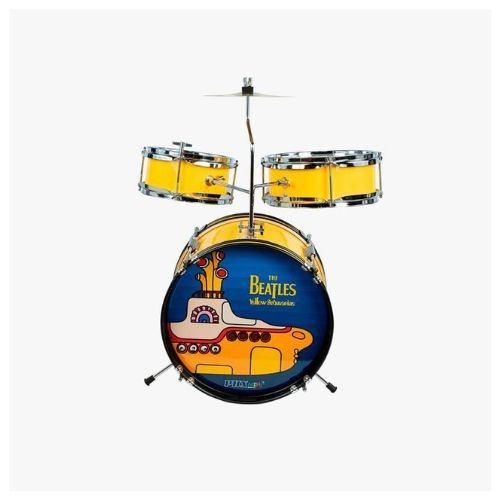 Bateria Infantil Acustica The Beatles Completa 3 Peças Phx Yellow Submarine 