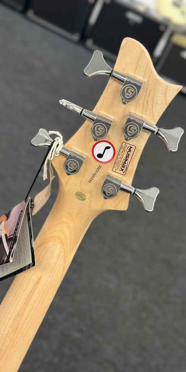 Baixo Strinberg Sab55 dw 5 Cordas Ativo Dark Wood | Timbre Forte e Visual Premium| Openstage 