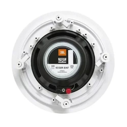 Par Arandela Jbl 6co2r 6" 50w Rms Som Ambiente Branca 