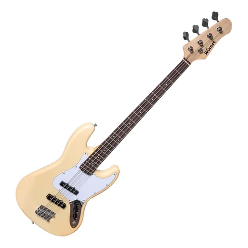 Baixo Winner 4 Cordas Jazz Bass Wjb Branco 