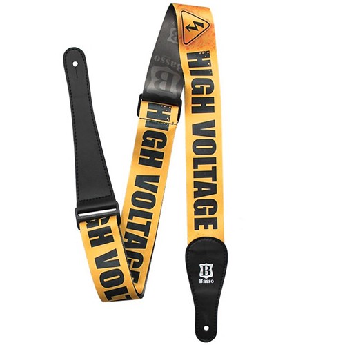 Correia Basso High Voltage Pop Art sf 356 Para Guitarra, Violão e Baixo 