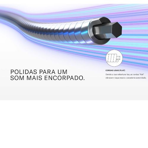 Encordoamento Para Guitarra 10-48 D'addario xl Chromes Ecg23 