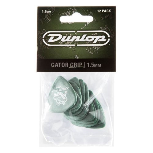 Palheta Gator Grip 1,5mm Pct C/12 417p1.50 Dunlop 
