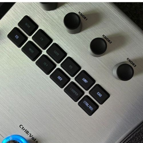 Pedaleira M-vave Mk-300 Multi Efeitos 360+ Com Looper, Ir, Usb e Bateria 10h 