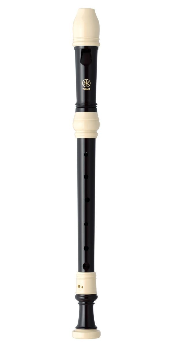 Flauta Doce Contralto Yamaha Yra-38biii Barroca Marrom Cor Marrom-escuro 