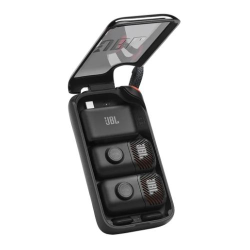 Microfone Jbl Easysing Mic Mini Duo Sem Fio Com ia Para Karaokê – Kit 2 Microfones 